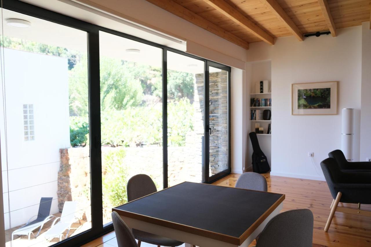 Casa Da Ribeira Guesthouse Cha de Alvares المظهر الخارجي الصورة